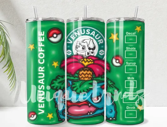 PKM Straight 20oz Tumbler Cup Mug Insulated Stainless Steel #12