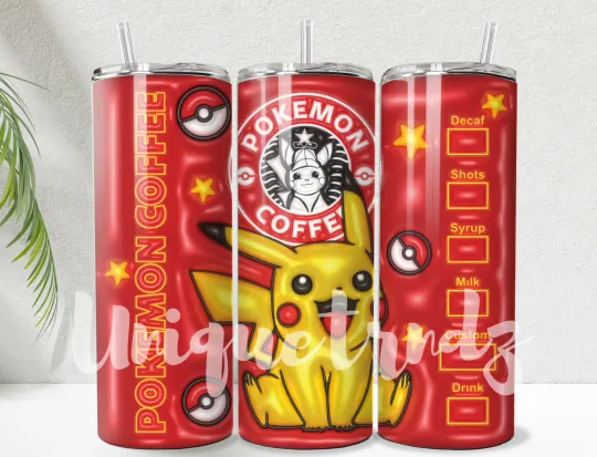 PKM Straight 20oz Tumbler Cup Mug Insulated Stainless Steel #8