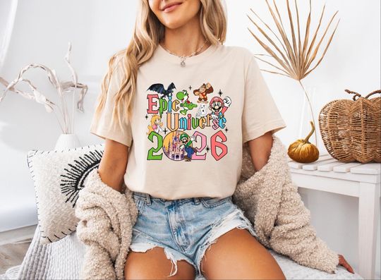 Discover Epic Universe 2026 Shirt, Family Universe Orlando Park Trip Tee