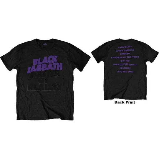 Black Sabbath Masters of Reality Album Men's T-Shirt