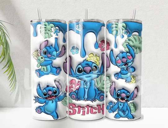 Discover Stitch Straight 20oz Tumbler Mug Cup Insulated Stainless Steel