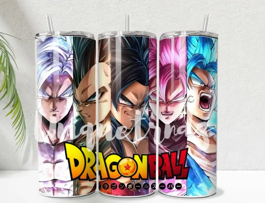 Dragon Ball Straight 20oz Tumbler Cup Insulated Stainless Steel