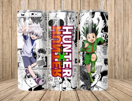 Discover Anime Hunter Hunter Straight 20oz Tumbler Insulated Stainless Steel