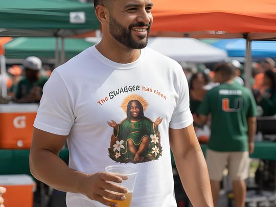 Discover Miami Hurricanes Tee | The Swagger Has Risen Shirt | Miami Football Shirt | Miami Sports Shirt | Comfort Colors Shirt | Miami Swagger
