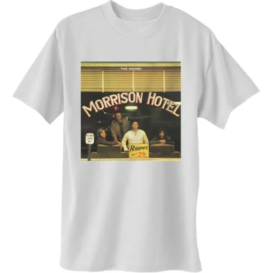 The Doors Morrison Hotel Jim Morrison Rock T-Shirt Men Unisex