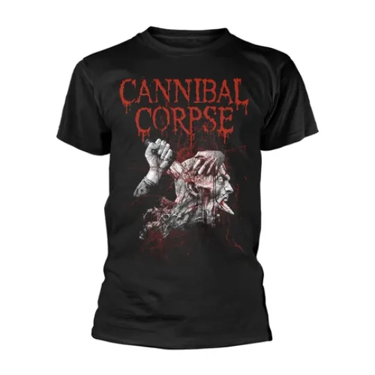 Discover Cannibal Corpse Face Knife Death Metal Official Tee T-Shirt Mens Unisex