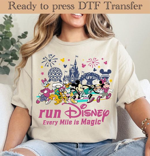 Discover Run Disney Every Mile Is Magic Ready To Press, Magic Castle, Disneyland 2026 Trip