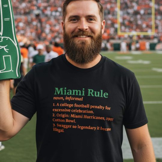 Discover Miami Gameday Shirt,Miami Comfort Colors T-Shirt ,College Football History Tee, Hurricanes Swagger,Canes Fan Gift,Miami Tailgate Outfit