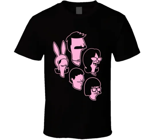 Discover Belcher Family T-Shirt Bob's Burgers Graphic Tee