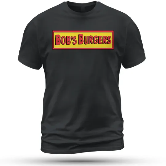 Discover Bob's Burgers Logo T-Shirt Men’s Casual Tee