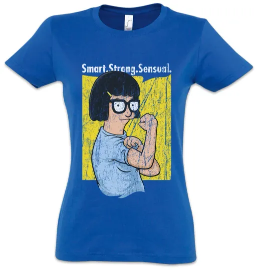 Discover Smart Belcher Women's T-Shirt Bob's Bob Tina Ruth Gene Louise Belcher Burgers Fun