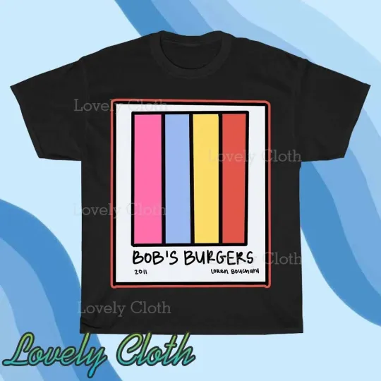 Discover Bob's Burgers Logo T-Shirt, Funny American, Casual Tee for Men and Women