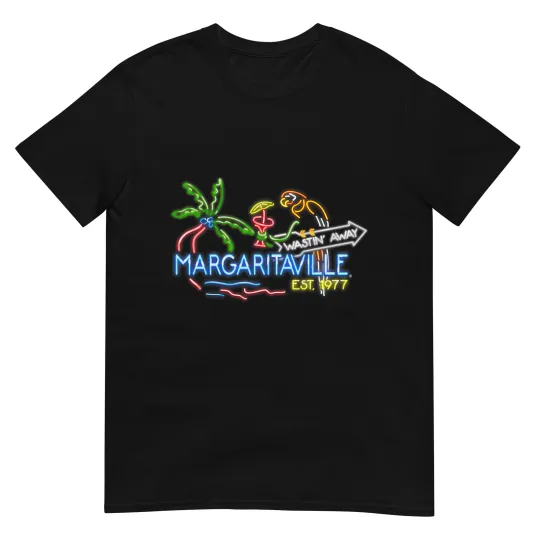 Discover Margaritaville Neon Sign T-Shirt