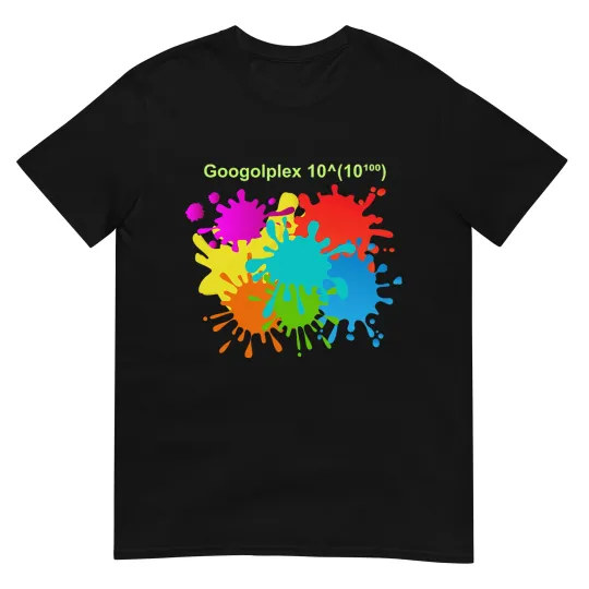 Discover Googolplex Paint T-Shirt