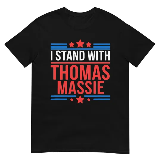 Discover I Stand With Thomas Massie T-Shirt