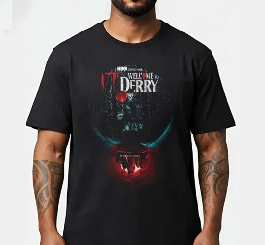 Discover IT Welcome To Derry It Begins Here New Series October 26 2025 T-Shirt or Poster