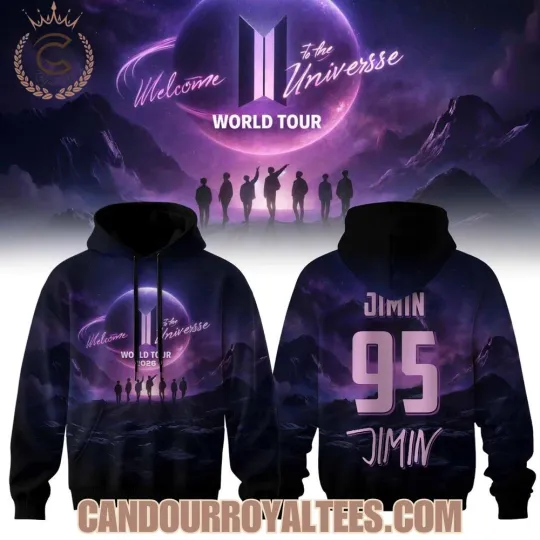 BTS Jimin World Tour 2026 Hoodie – ARMY