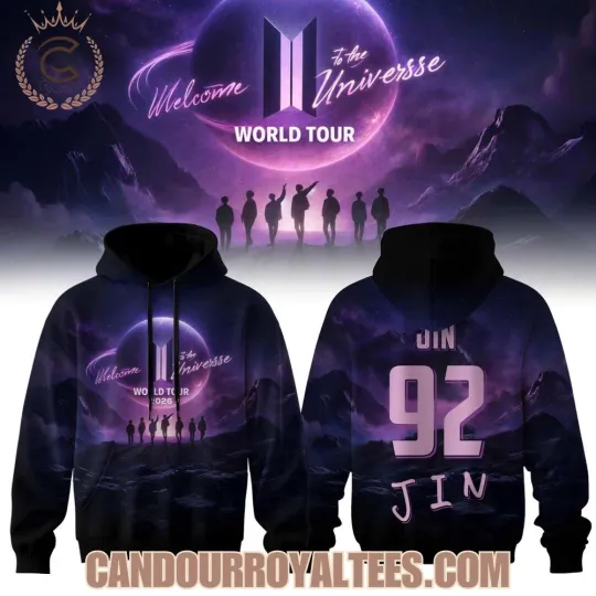 BTS JIN World Tour 2026 Hoodie – ARMY