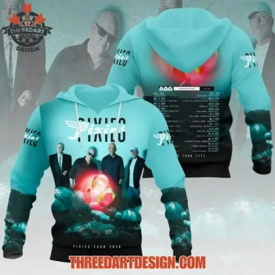 Discover Pixiies Tour 2026 Hoodie 3D