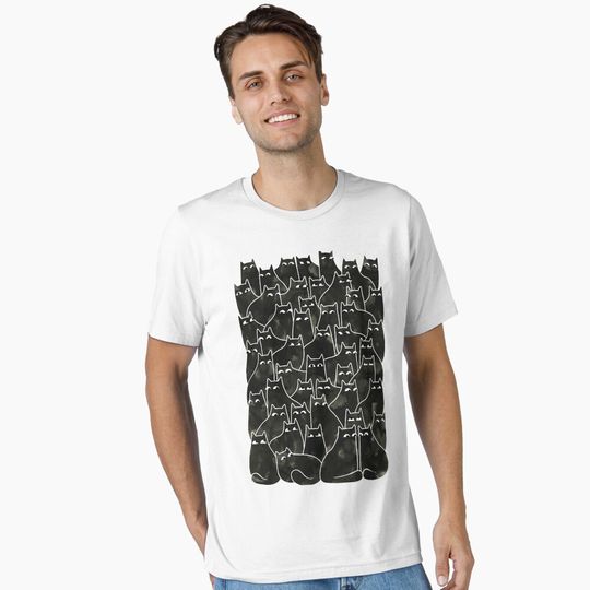 Discover Suspicious Cats Essential T-Shirt