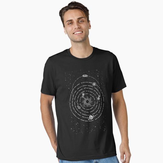 Discover Outer Wilds Solar System Essential T-Shirt
