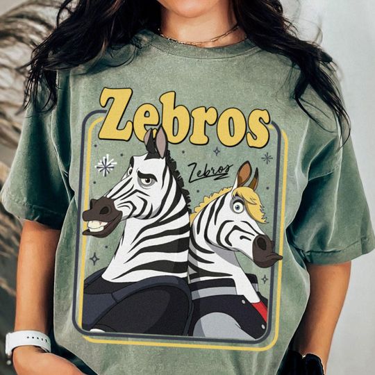 Discover Zebros Horse Zootopia Comfort Color Shirt, Trending Unisex Tee,  Disneyland Trip Shirt 2026