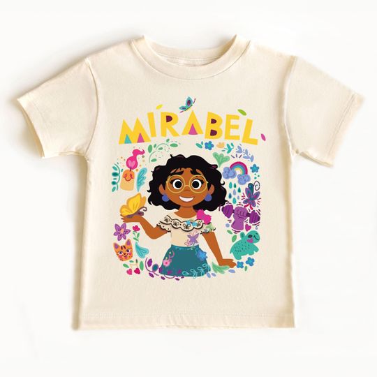 Discover Disney Encanto Mirabel Shirt, Mirabel Floral Girls Trip T-shirt, Encanto Madrigal Shirt, Disneyland Vacation Shirt, Magic Kingdom Shirt