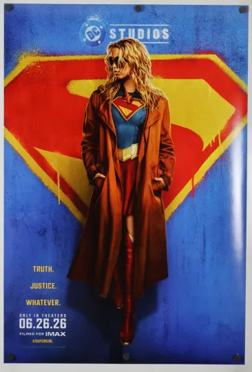 Discover Supergirl Original Movie Poster 27x40 Premium Matte Vertical