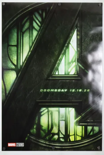 Discover Avengers Doomsday Original Movie Poster  2026 US Premium Matte Vertical Poster