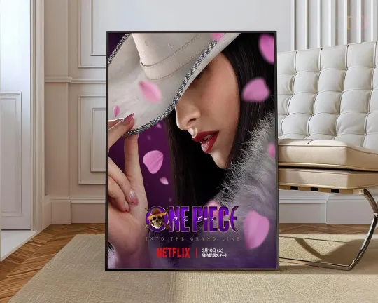 One Piece Live Action Season 2 Official Poster Home & Living Posters Premium Matte Vertical