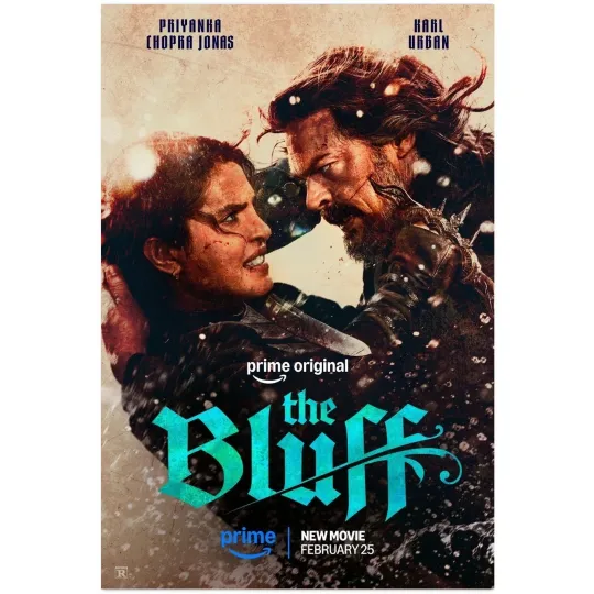 Discover The Bluff Prime Movie Poster February 25 2026