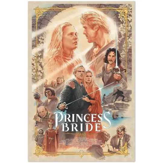 Discover Princess Bride Movie Poster New York Edition