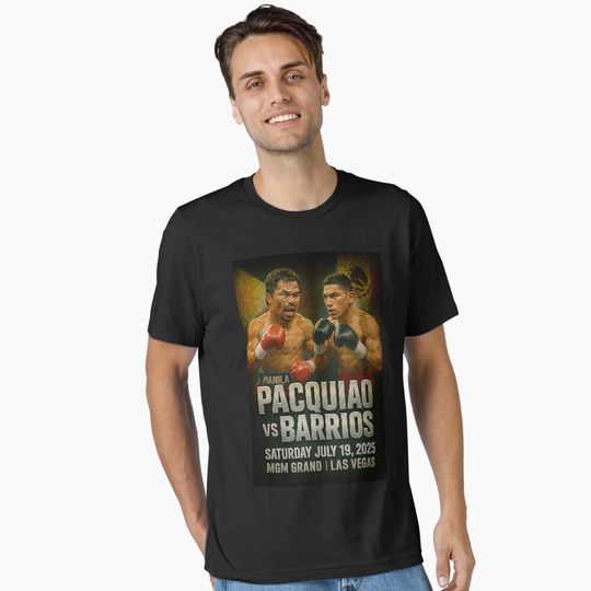 Discover Manny Pacquiao VS Mario Barrios Essential T-Shirt