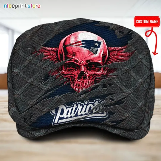 Discover New England Team Patriots Jeff Cap Patriots football Driver Cap Golf Cap football Flat Cap