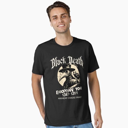 Discover Black Death European Tour Essential T-Shirt