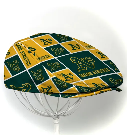 Discover Oakland Team Athletics Jeff Cap Athletics Driver Hat MLB Golf Cap MLB Flat Cap