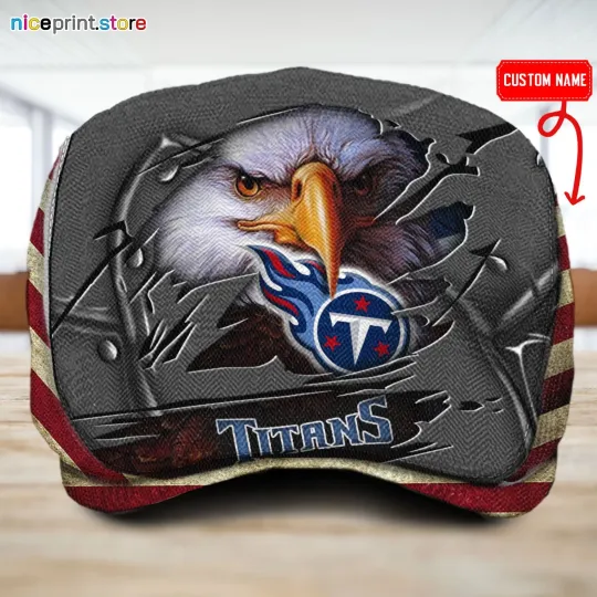 Discover Tennessee Team Titans Jeff Cap Titans Driver Cap football Golf Cap football Flat Cap