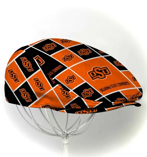 Discover Oklahoma State Team Cowboys Jeff Cap NCAA Driver Cap NCAA Golf Cap NCAA Flat Cap