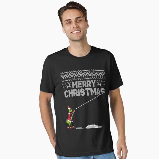 Discover Merry Christmas Sweater Essential T-Shirt