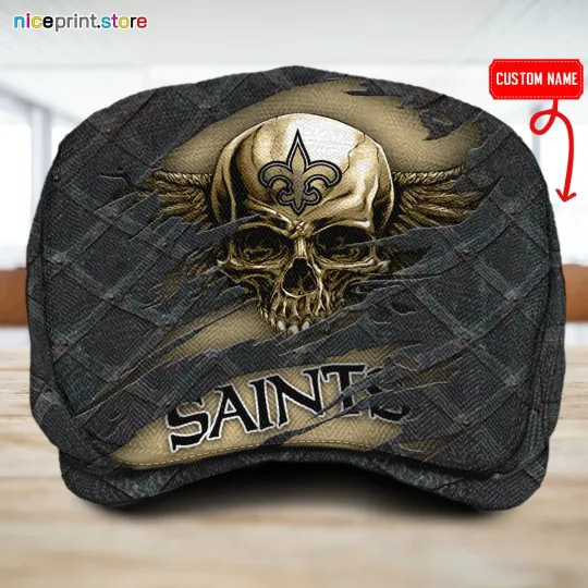 Discover New Orleans Team Saints Jeff Cap Saints football Driver Cap Golf Cap football Flat Cap