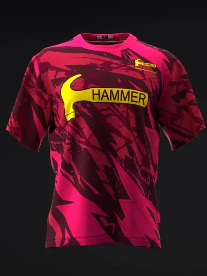Discover Personalize Name HAMMER - 3D OFFSET ASSAULT Bowling Jersey Shirt - All Size