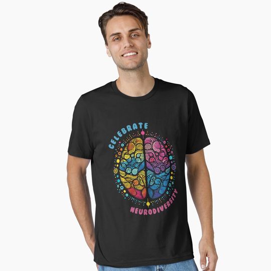 Discover Celebrate Neurodiversity: Embrace Unique Minds Artwork Essential T-Shirt