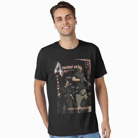 Leon Kennedy Character Poster Essential T-Shirt