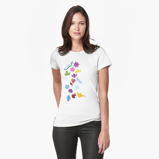 Discover Iconic Princesses Fitted T-Shirt