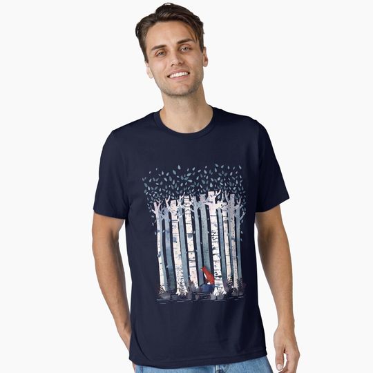 Discover The Birches (in Blue) Essential T-Shirt