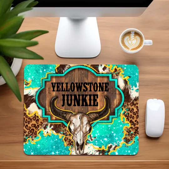 Discover YStone Junkie Mouse Pad for Home Office