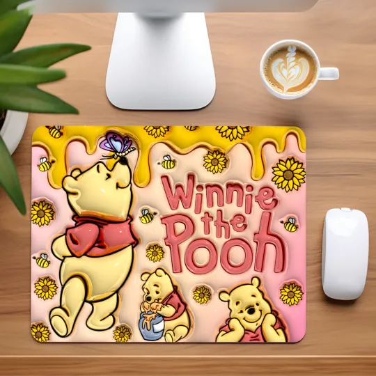 Discover Winnie the Pooh Mouse Pad for Home Office