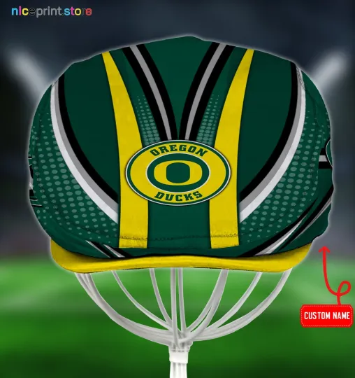 Discover Oregon Team Ducks Jeff Cap NCAA Jeff Cap Newboys Cap Driving Cap