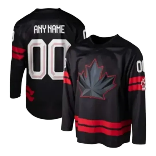 Discover Team Canada Hockey Jersey – Stitched Custom Name & Number – Personalized