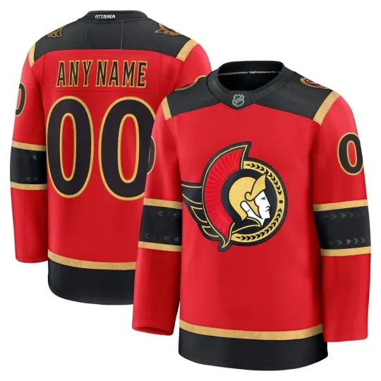 Discover Ottawa Retro Hockey Jersey –Stitched Custom Name&Number– Personalized